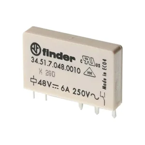 Mini Rele Electromec. (Tipo Pastilla) Fino