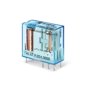Mini relé para circuito impreso y enchufable